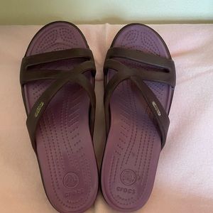 Women’s Purple Crocs Size 8